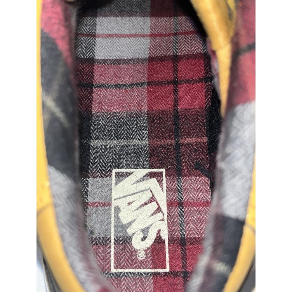 Vans Chapman Mid Round Toe Leather Skate Shoe boy size 4 - Picture 6 of 9
